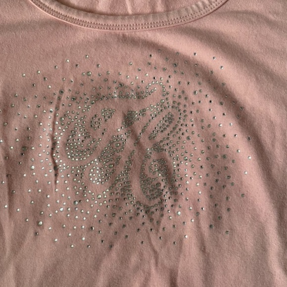 Tommy Hilfiger Short Sleeve T-Shirt, Pink/Blush Color, Size Small - Picture 3 of 10